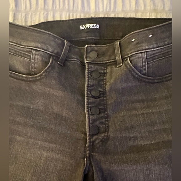 Express Button Fly Jeggings - Picture 3 of 8